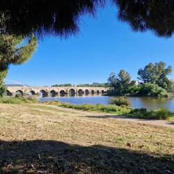 eine alte Römerbrücke, Merida