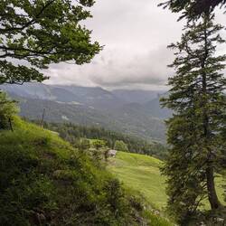 Da fing es mit Grollen und Tröpfeln an