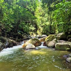 Von wegen zahlen, hier durften wir umsonst baden