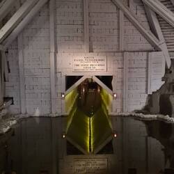 190m underground. More religious stuff