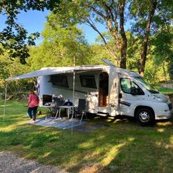 üses erschte Plätzli für die Ferie😎