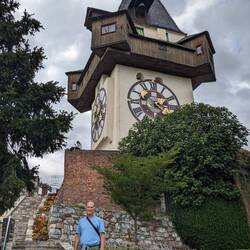 We walked up a dang mountain to the castle