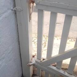 Doppelseitigen Gartentor im Kirchhof von Mariager