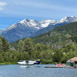 This lake is also Whistler's seaplane airport