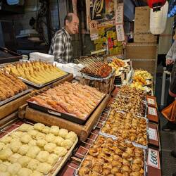 Spezialitäten vom Nishiki Markt