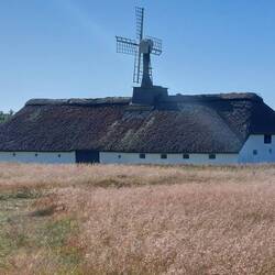 Eine alte Mühle mit Museum drin. Spartanisch, wie es früher war...