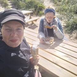 Süßes darf nicht fehlen.