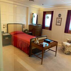 Prince Phillip's bedroom.