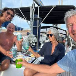 Ultimo aperitivo in barca