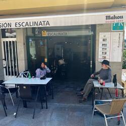 At the top waiting with JoAnn(Australia) for our rooms