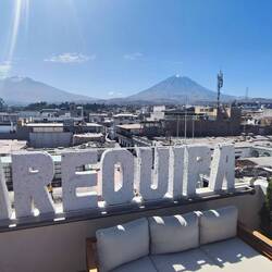 Ausblick von einer der Dachterrassen