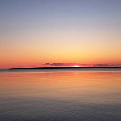 Sunset over Lake Superior