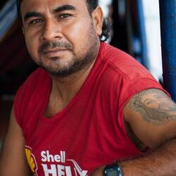 Jaime, der Kampfhahn-Züchter