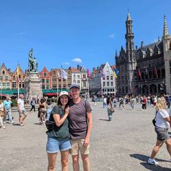 Daniel and Leonie in Makt Square