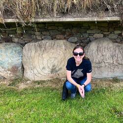 Over five thousand years ago people hung out here. They're just like us.