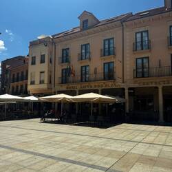 Our hotel for the night in Astorga