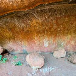 Kulpi Nyiinkaku ... the elders used the cave walls like a teacher might use a blackboard — Mala Walk