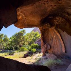 Kulpi Minymaku ... the kitchen cave — Mala Walk.