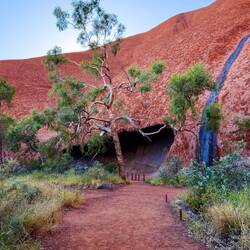 Kulpi Nyiinkaku ... the teaching cave where elders taught bush boys how to travel and survive.