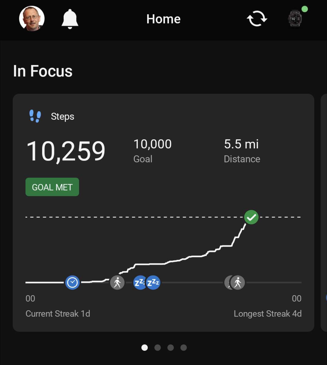Finish my 10K steps