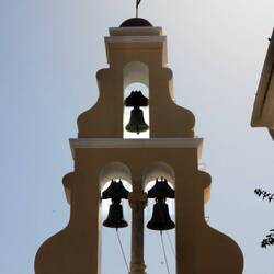 Paleokastritsa Monastery Bell Tower.