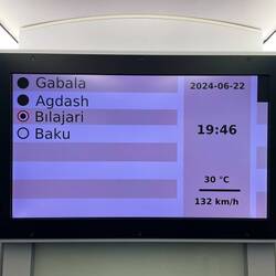 19.46 Uhr und Aussentemperatur von 30 Grad