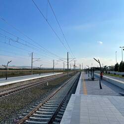 Pro Woche fahren 2 Züge ab Qabala