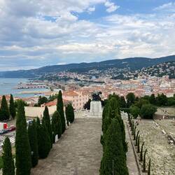 Blick über Nord-Triest
