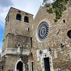 Nach 435 Schritten Aufstieg: Cattedrale San Giusto