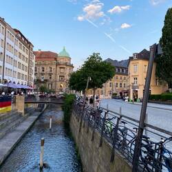 Canal Grande Bayreuth am roten Main