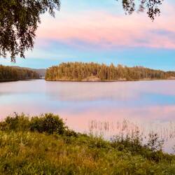Kurz nach 23 Uhr, dieses Licht