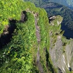 Aufstieg zum Gipfel, die letzten Meter