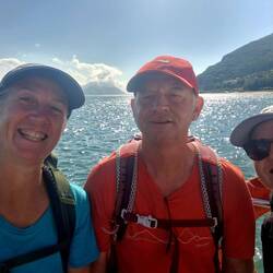 On the ferry en route to Santoña