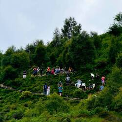 Warten auf den Zug..