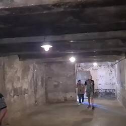 Auschwitz protoype gas chamber - capable of murdering 600 in 20mins