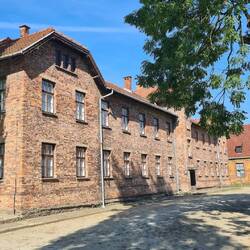 Auschwitz original block for political prisoners 1941