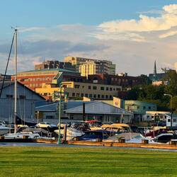 Burlington this morning before we left