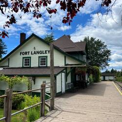 Old train station