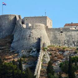 Another view of Hvar Fortress.