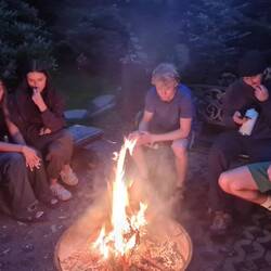 Soirée barbecue + Feu de camp pour le dernier soir