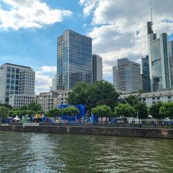 Flussfahrt auf dem Main