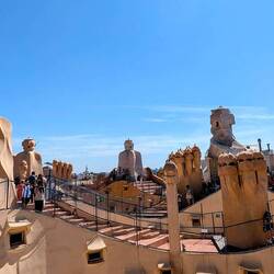 The rooftop view