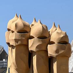 The rooftop guardians (definitely not chimneys)