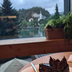 Dessert view from hotel