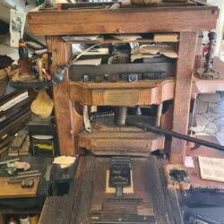 Slovenias first printing press