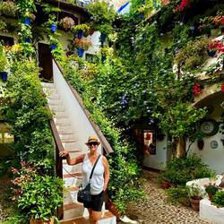 This open courtyard was part of a communal house (where several families used to live.