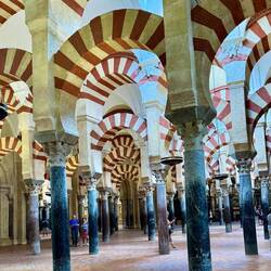 The building was expanded 4 times, each time they tried to honor the original design concept.