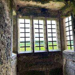The Earl's extension to his private chambers, unusual for the time.
