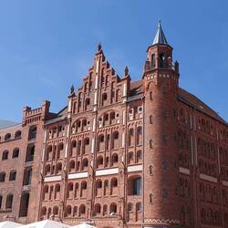 Das alte Hafengebäude