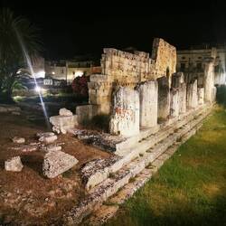 Ruinen mitten im Zentrum